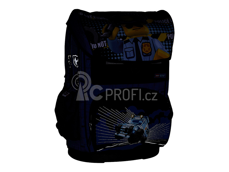LEGO školní aktovka Maxi, 2 dílný set - Police Cop