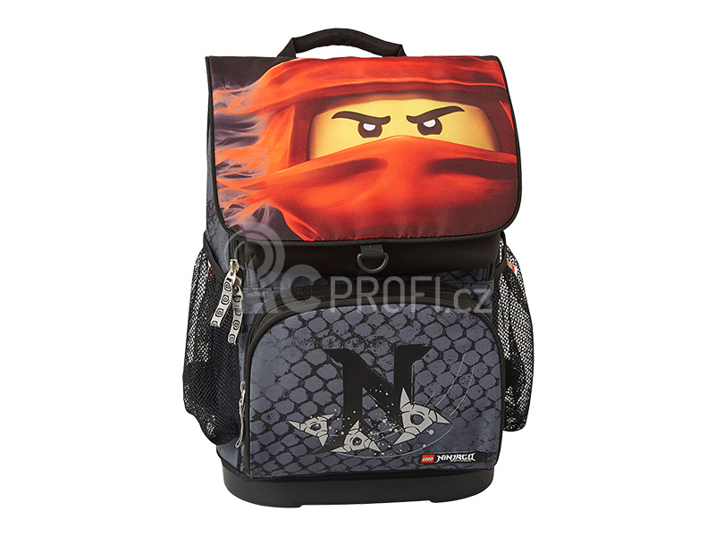 LEGO školní aktovka Optimo, 2 dílný set - Ninjago KAI of Fire