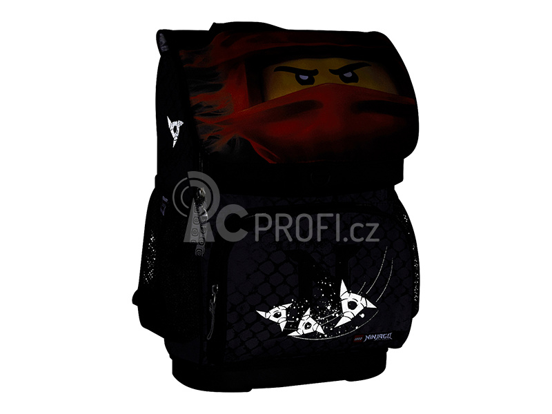 LEGO školní aktovka Optimo, 2 dílný set - Ninjago KAI of Fire