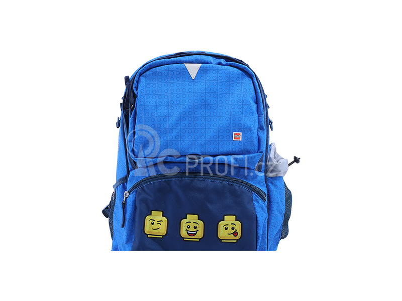 LEGO školní batoh Freshmen - Faces Blue