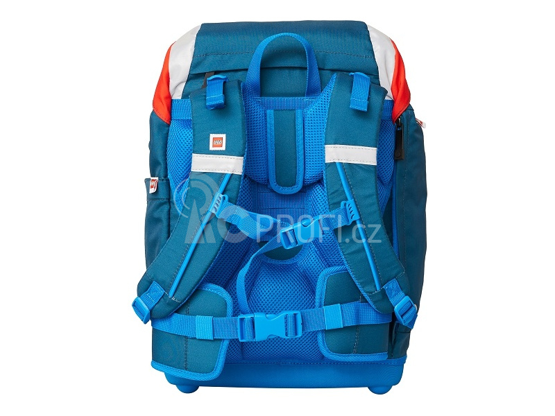 LEGO školní batoh Nielsen - Navy/Red