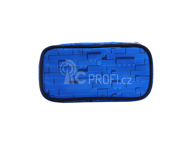 LEGO školní pouzdro 3D - Faces Blue