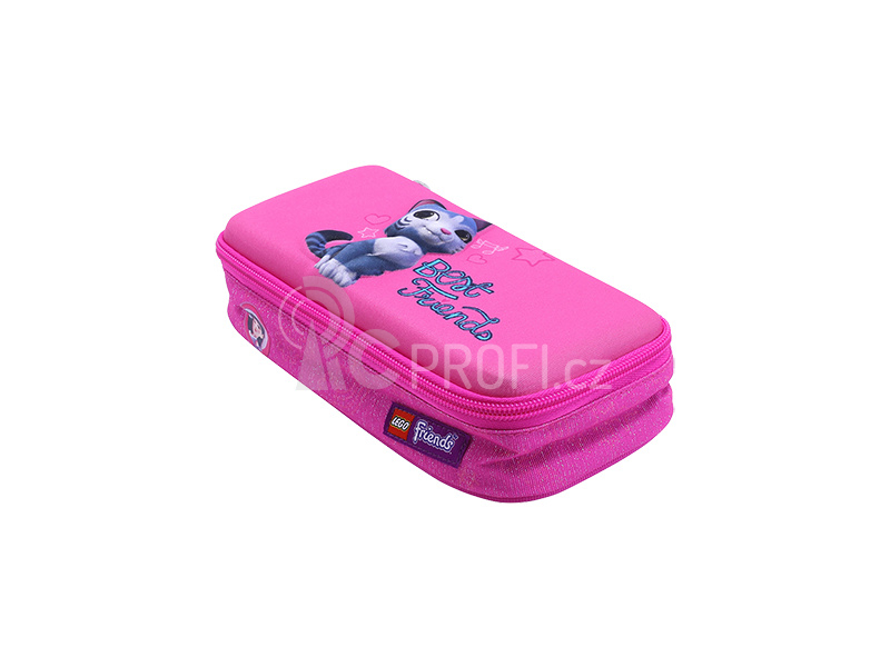 LEGO školní pouzdro 3D - Faces Blue