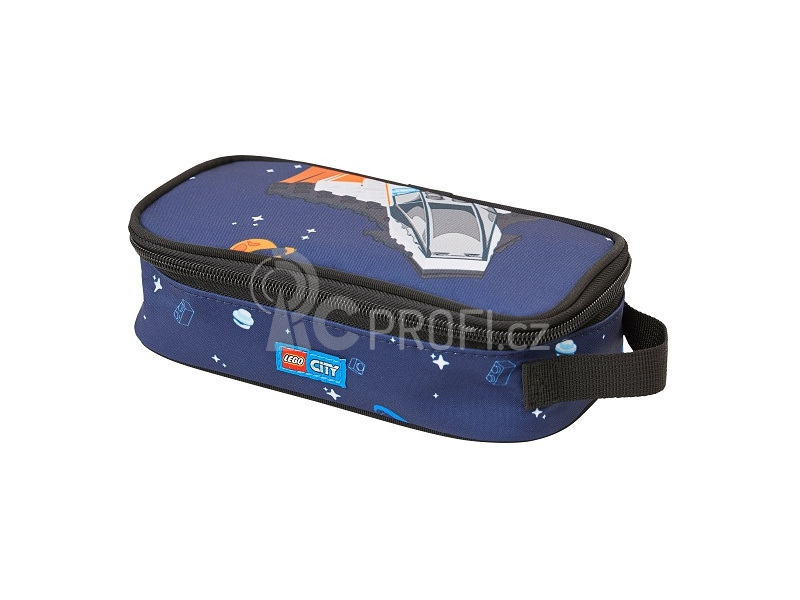LEGO školní pouzdro hranaté - Navy/Red