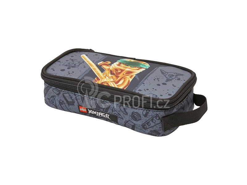 LEGO školní pouzdro hranaté - Ninjago Gold