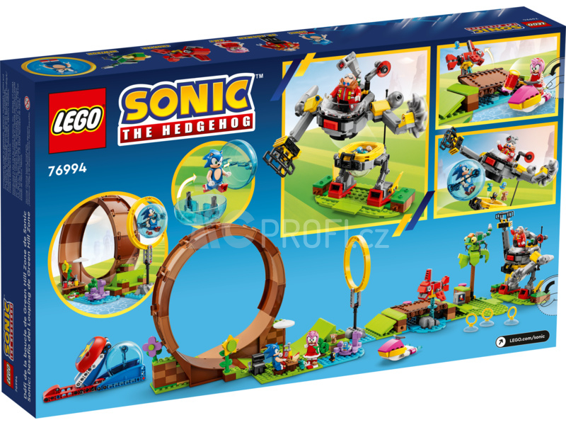LEGO Sonic - Sonicova smyčková výzva v Green Hill