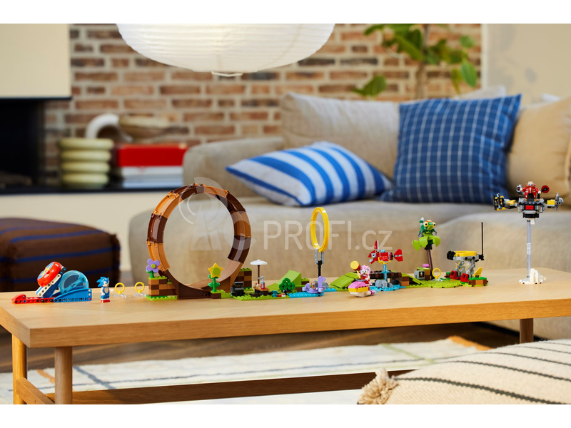 LEGO Sonic - Sonicova smyčková výzva v Green Hill