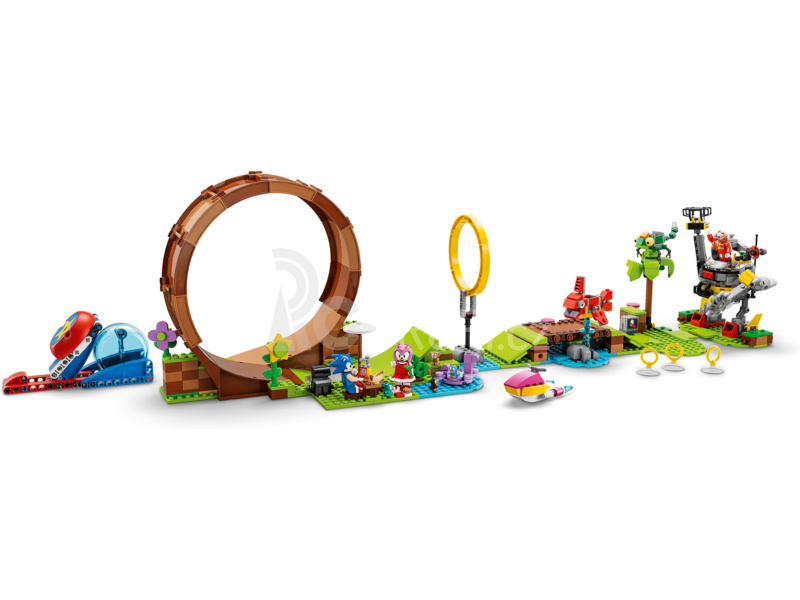LEGO Sonic - Sonicova smyčková výzva v Green Hill