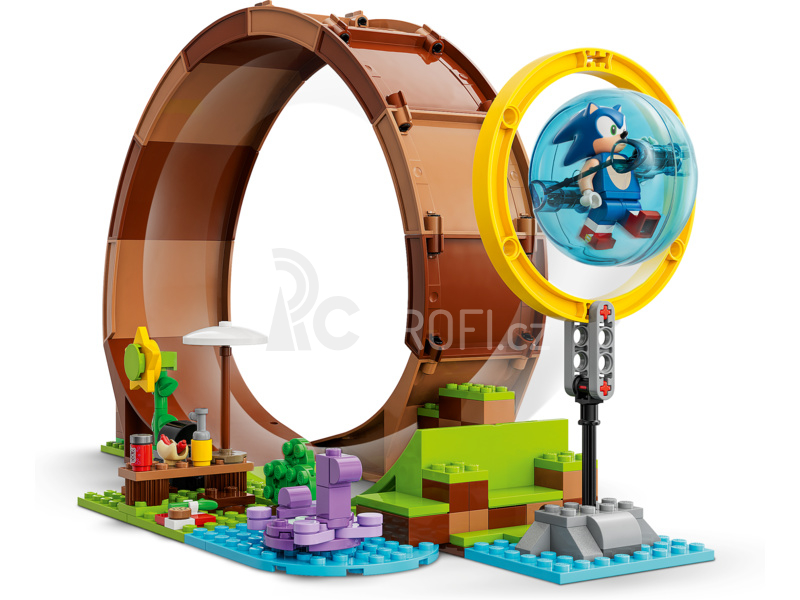 LEGO Sonic - Sonicova smyčková výzva v Green Hill