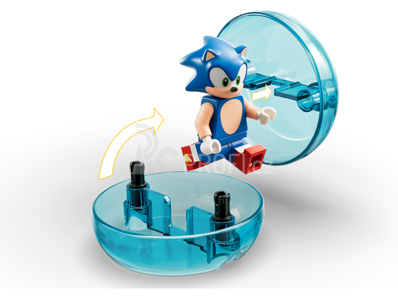 LEGO Sonic - Sonicova smyčková výzva v Green Hill