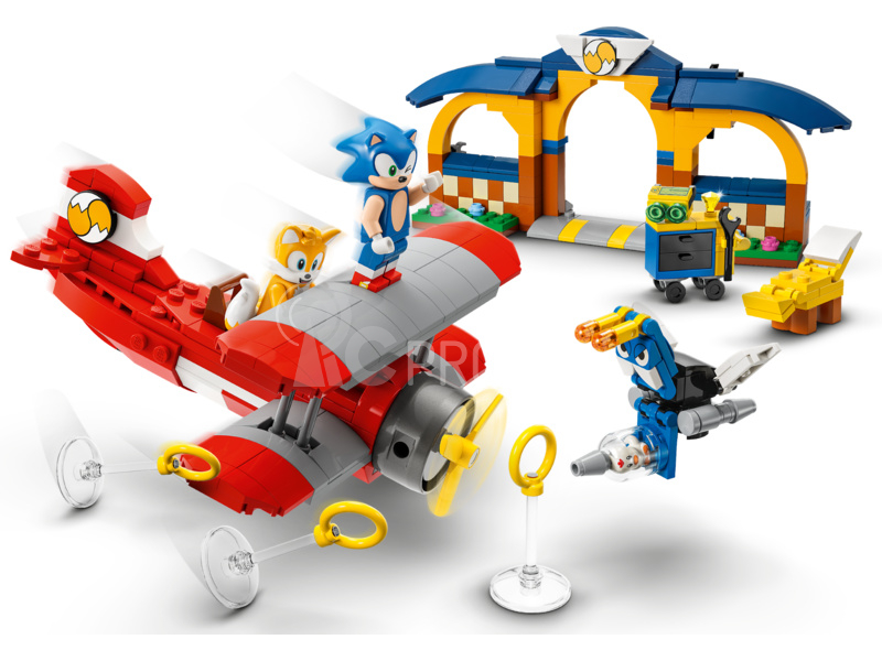 LEGO Sonic - Tailsova dílna a letadlo Tornádo