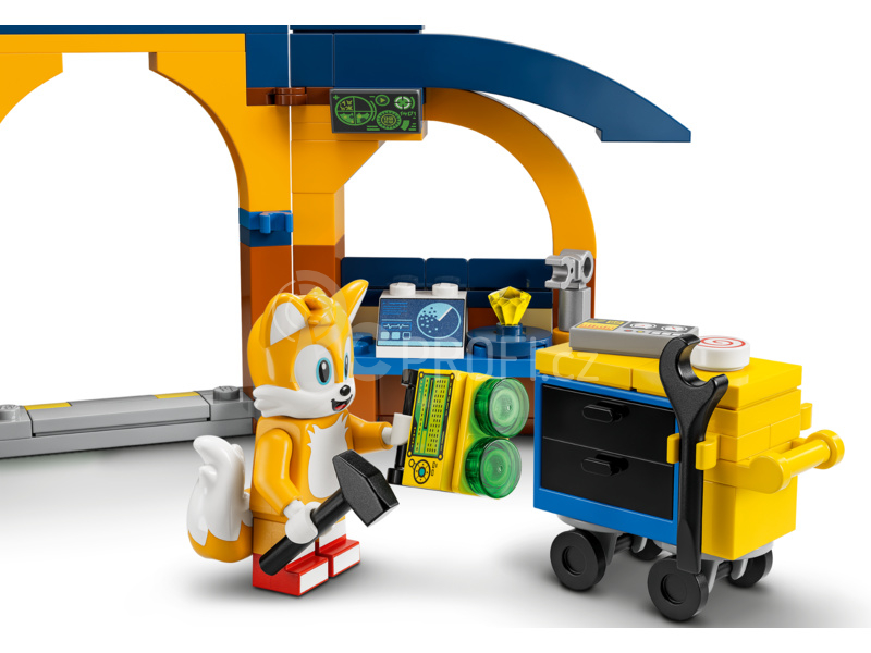 LEGO Sonic - Tailsova dílna a letadlo Tornádo