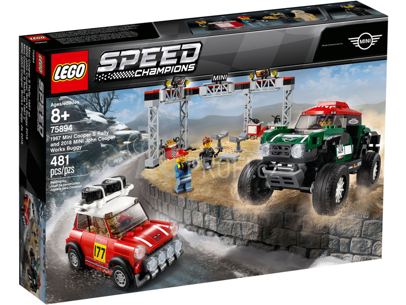 LEGO Speed Champions - 1967 Mini Cooper S Rally a 2018 MINI John Cooper Works Buggy