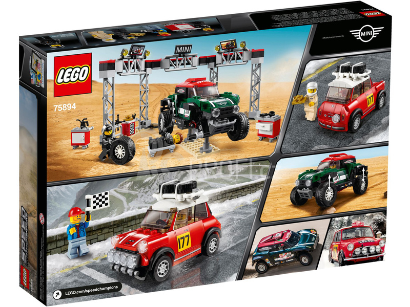 LEGO Speed Champions - 1967 Mini Cooper S Rally a 2018 MINI John Cooper Works Buggy