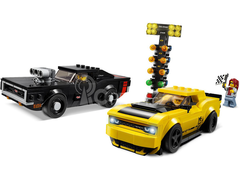 LEGO Speed Champions - 2018 Dodge Challenger SRT Demon a 1970 Dodge Charger R/T