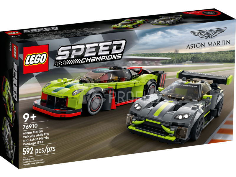 LEGO Speed Champions - Aston Martin Valkyrie AMR Pro a Aston Martin Vantage GT3