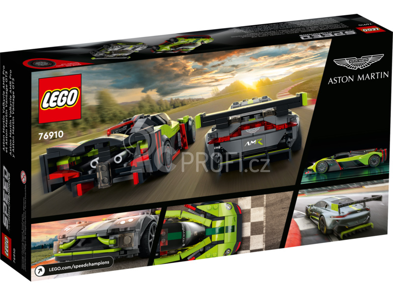 LEGO Speed Champions - Aston Martin Valkyrie AMR Pro a Aston Martin Vantage GT3