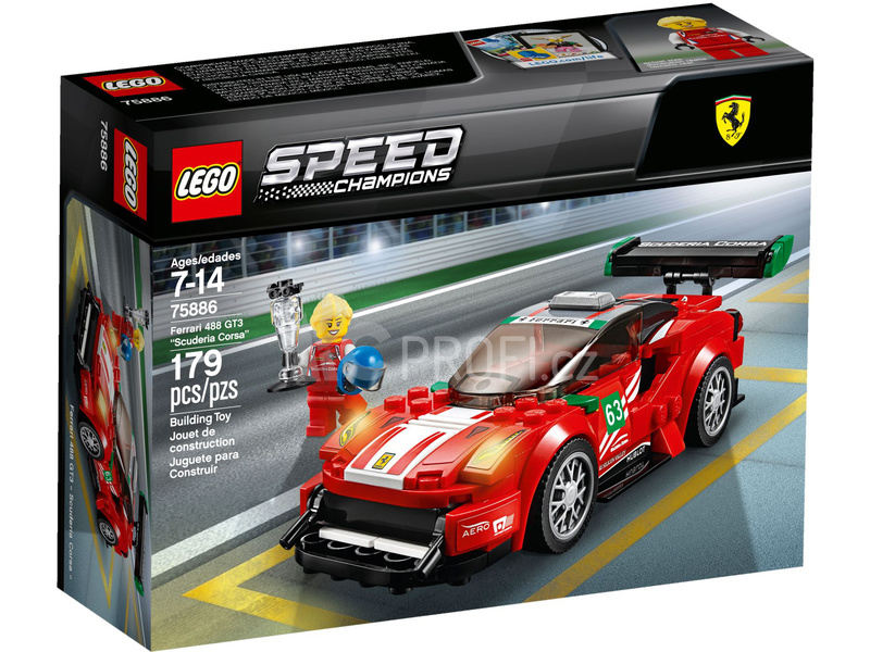 LEGO Speed Champions - Ferrari 488 GT3 Scuderia Corsa