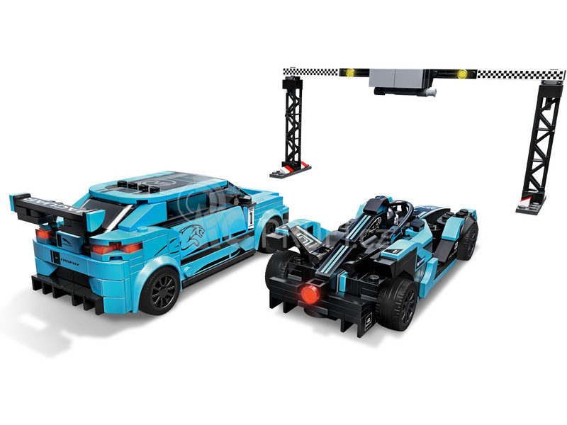 LEGO Speed Champions - Formula E Panasonic Jaguar Racing GEN2 car & Jaguar I-PACE eTROPHY