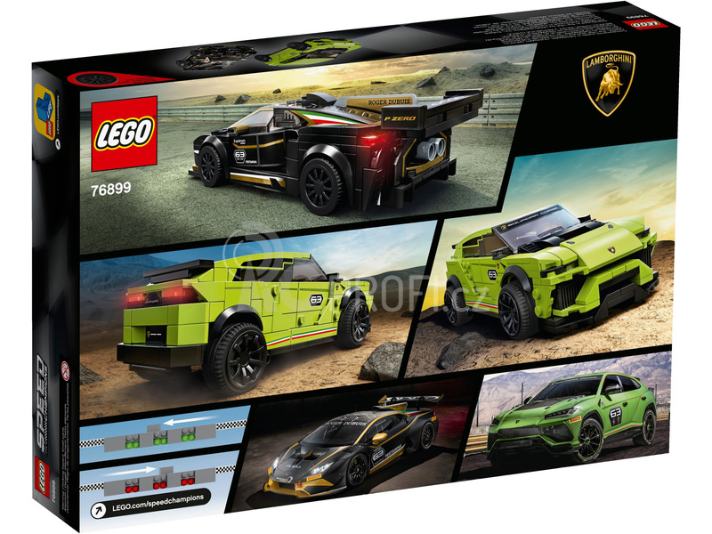 LEGO Speed Champions - Lamborghini Urus ST-X & Lamborghini Huracán Super Trofeo EVO
