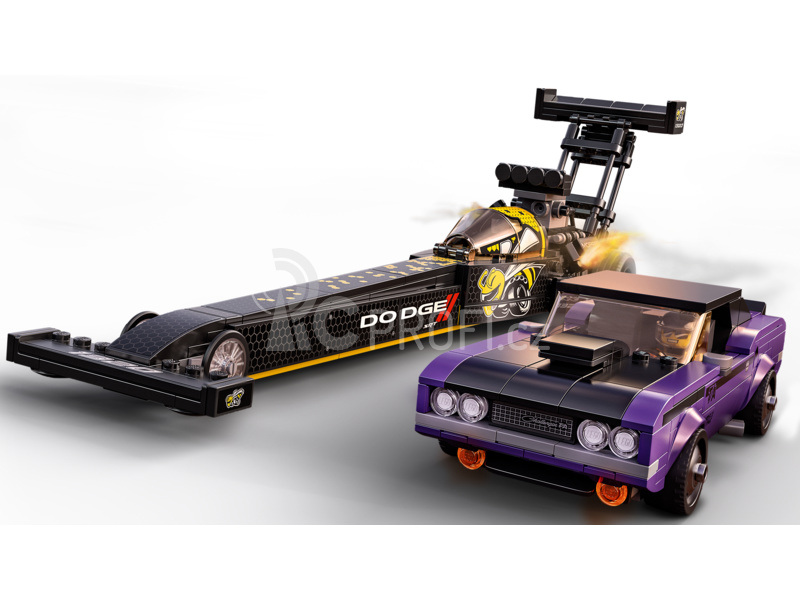 LEGO Speed Champions - Mopar Dodge//SRT Top Fuel Dragster a 1970 Dodge Challenger T/A