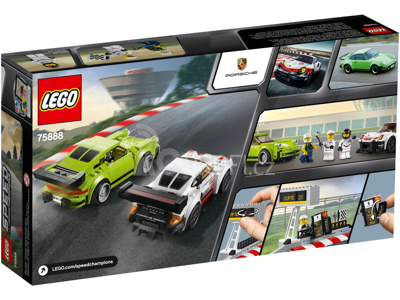 LEGO Speed Champions - Porsche 911 RSR a 911 Turbo 3,0