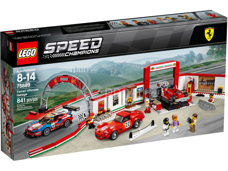 LEGO Speed Champions - Úžasná garáž Ferrari