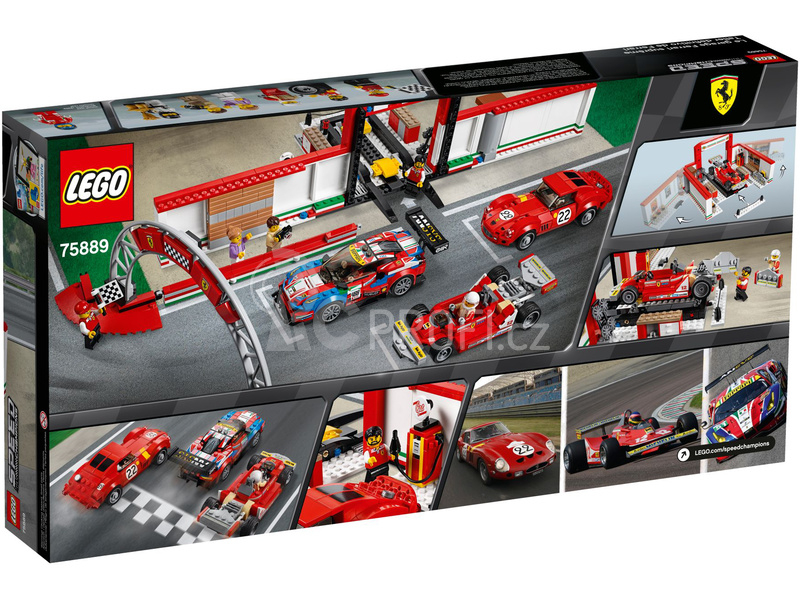 LEGO Speed Champions - Úžasná garáž Ferrari