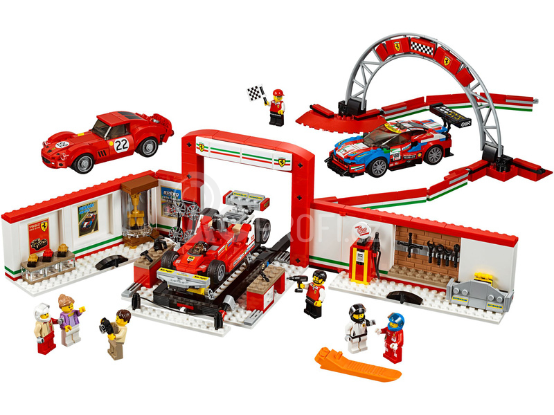 LEGO Speed Champions - Úžasná garáž Ferrari