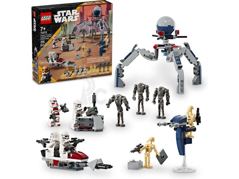 LEGO Star Wars - Bitevní balíček klonového vojáka a bitevního droida