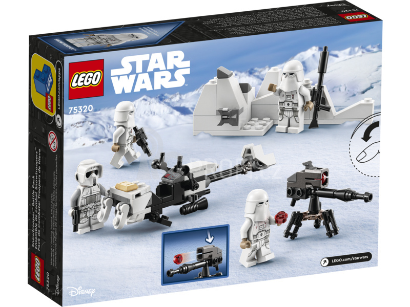 LEGO Star Wars - Bitevní balíček snowtrooperů