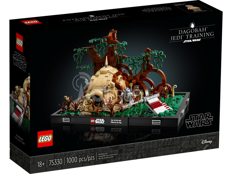 LEGO Star Wars - Jediský trénink na planetě Dagobah - dioráma