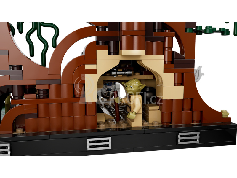 LEGO Star Wars - Jediský trénink na planetě Dagobah - dioráma