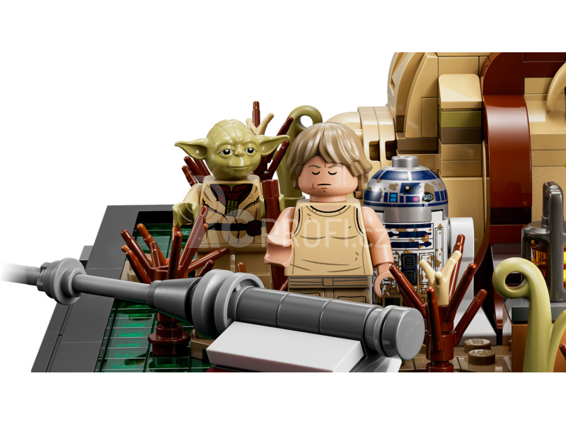 LEGO Star Wars - Jediský trénink na planetě Dagobah - dioráma