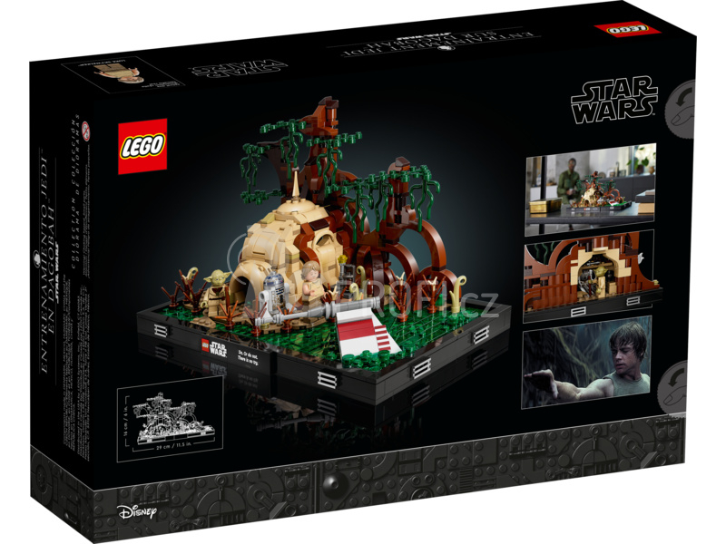 LEGO Star Wars - Jediský trénink na planetě Dagobah - dioráma