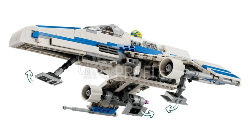 Lego Star wars Lego - New Republic E-wing Vs Shin Hati's Startfighter Star Wars