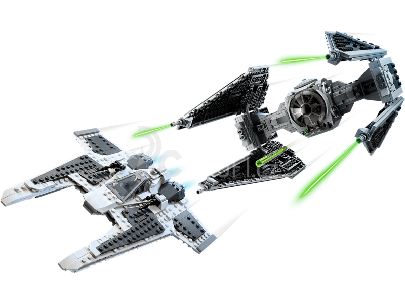 LEGO Star Wars - Mandalorianská stíhačka třídy Fang proti TIE