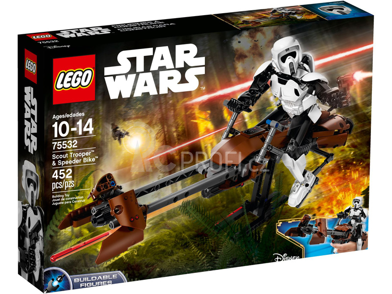 LEGO Star Wars - Průzkumný voják a speederová motorka