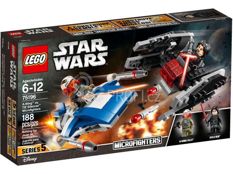 LEGO Star Wars - Stíhačka A-Wing vs. mikrostíhačka TIE Silencer