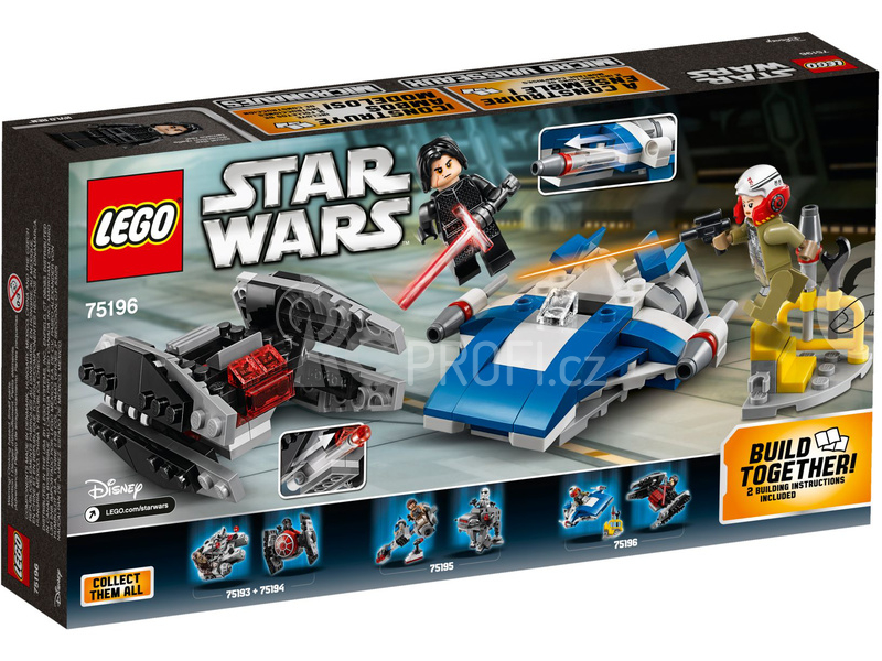 LEGO Star Wars - Stíhačka A-Wing vs. mikrostíhačka TIE Silencer