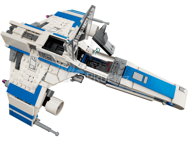 LEGO Star Wars - Stíhačka E-wing Nové republiky vs. stíhačka Shin Hati