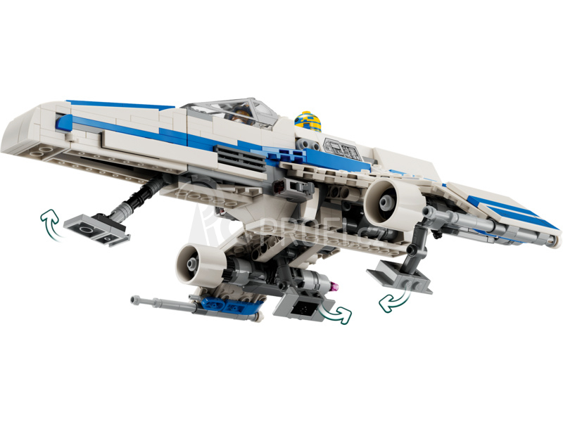 LEGO Star Wars - Stíhačka E-wing Nové republiky vs. stíhačka Shin Hati