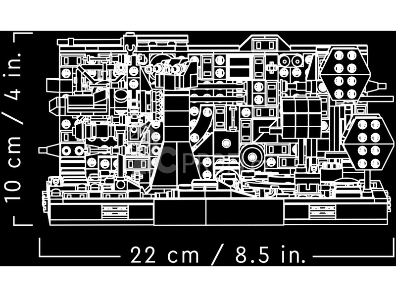 LEGO Star Wars - útok na Hvězdu smrti - dioráma