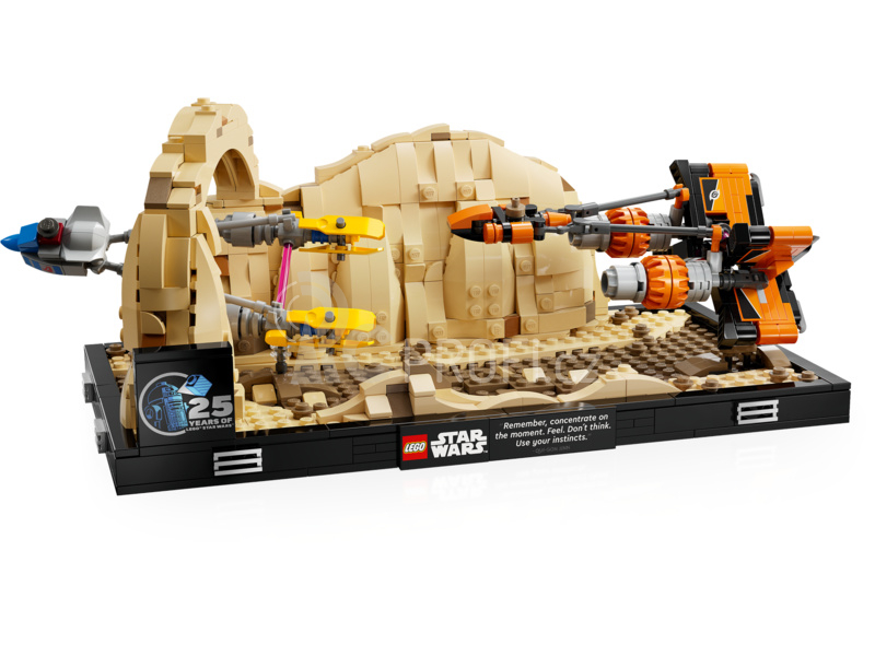 LEGO Star Wars - Závody kluzáků v Mos Espa - dioráma