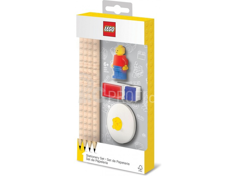 LEGO stationery set s minifigurkou a náplní