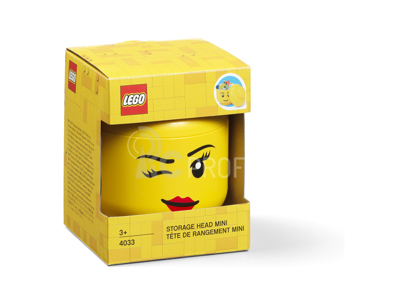 LEGO Storage Head mini - mrkající chlapec