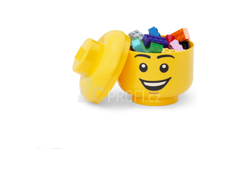 LEGO Storage Head mini - šťastná dívka