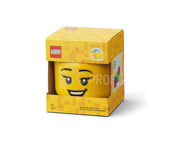 LEGO Storage Head small - mrkající chlapec