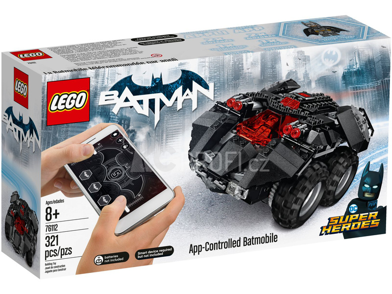 LEGO Super Heroes - Batmobil ovládaný aplikací