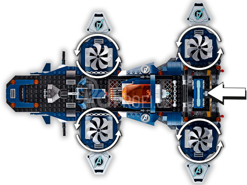 LEGO Super Heroes - Helicarrier Avengerů